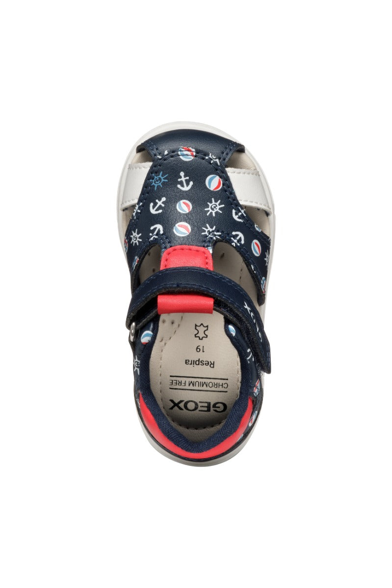 Geox sandale baieti 18-26 Zapito Navy/Red