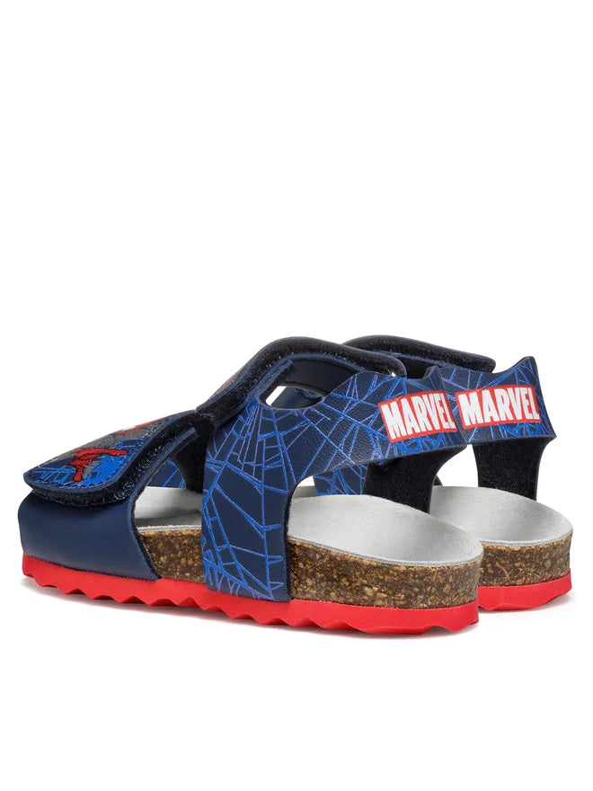 Geox sandale baieti 24-27 Chalki Navy/Red Spiderman