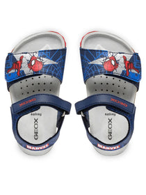 Geox sandale baieti 20-23 Chalki Navy/Red Spiderman