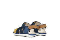 Geox sandale baieti 24-27 Delhi Dark Navy/Dark Yellow