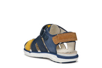 Geox sandale baieti 20-23 Delhi Dark Navy/Dark Yellow