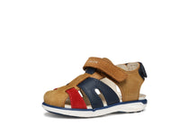 Geox sandale baieti 20-23 Delhi Whisky/Red
