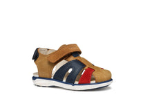 Geox sandale baieti 24-27 Delhi Whisky/Red