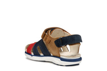 Geox sandale baieti 24-27 Delhi Whisky/Red