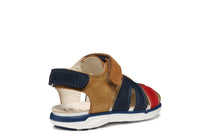 Geox sandale baieti 24-27 Delhi Whisky/Red