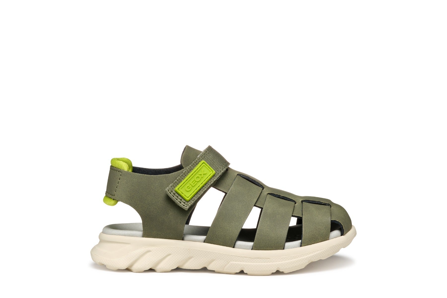 Geox sandale baieti 28-33 Airadyum Military/Lime Imagine secundară a produsului