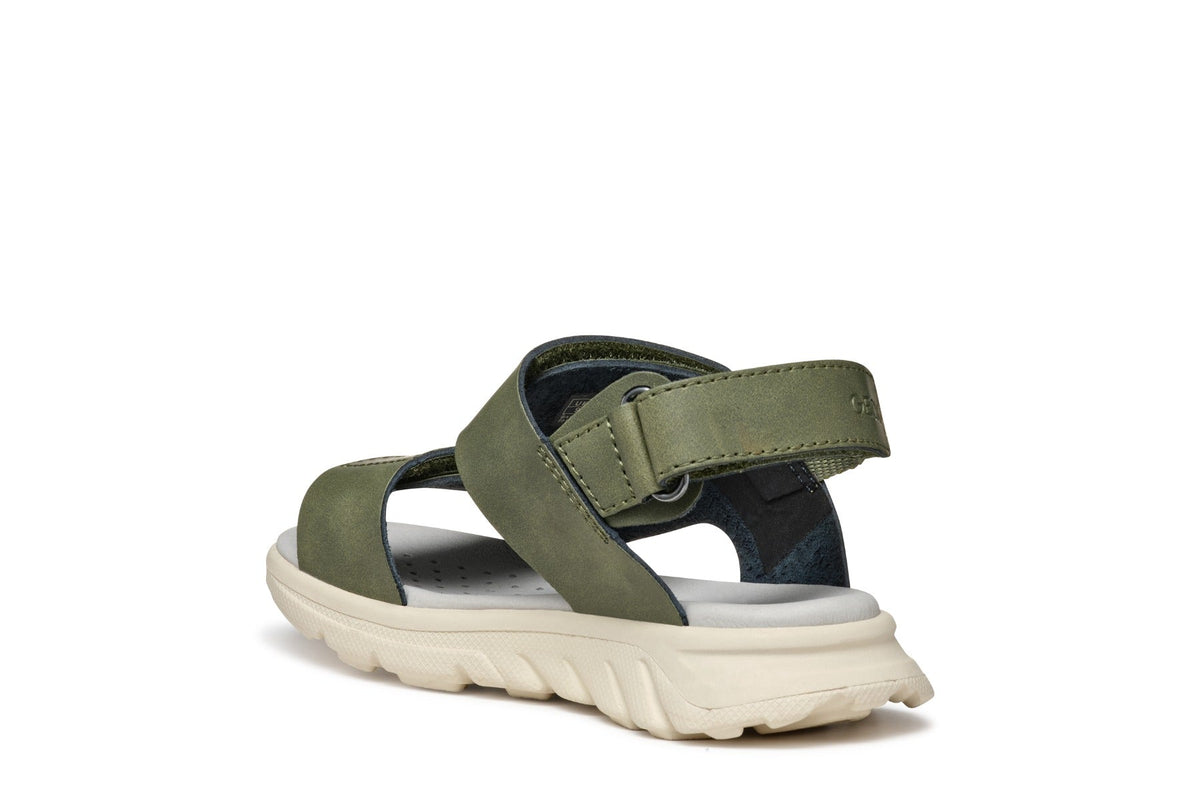 Geox sandale baieti 28-33 Airadyum Miltary/Lime