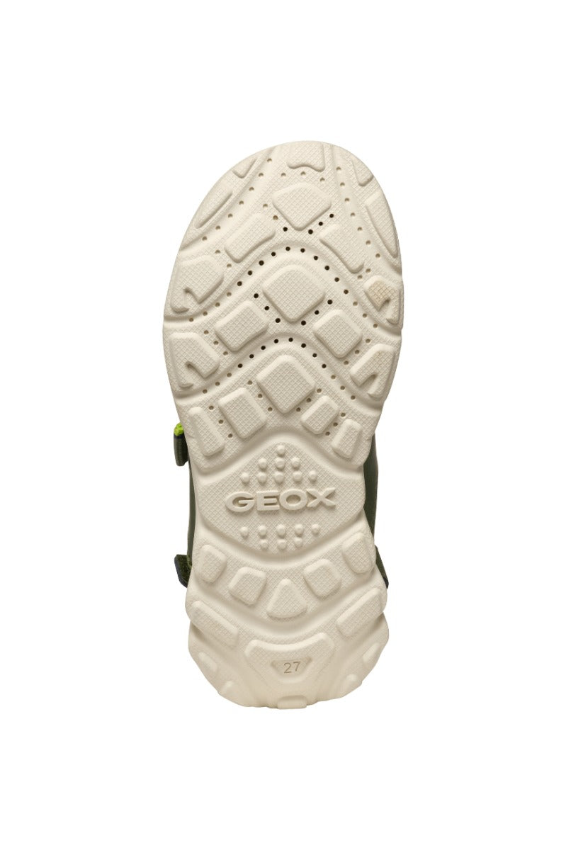 Geox sandale baieti 28-33 Airadyum Miltary/Lime