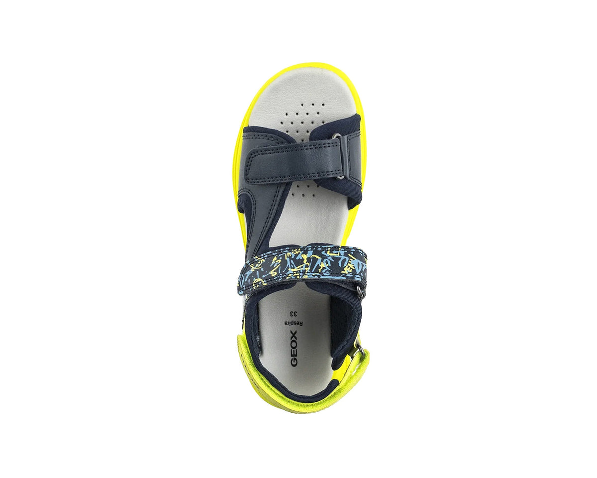 Geox sandale baieti 28-33 Airadyum Navy/Line