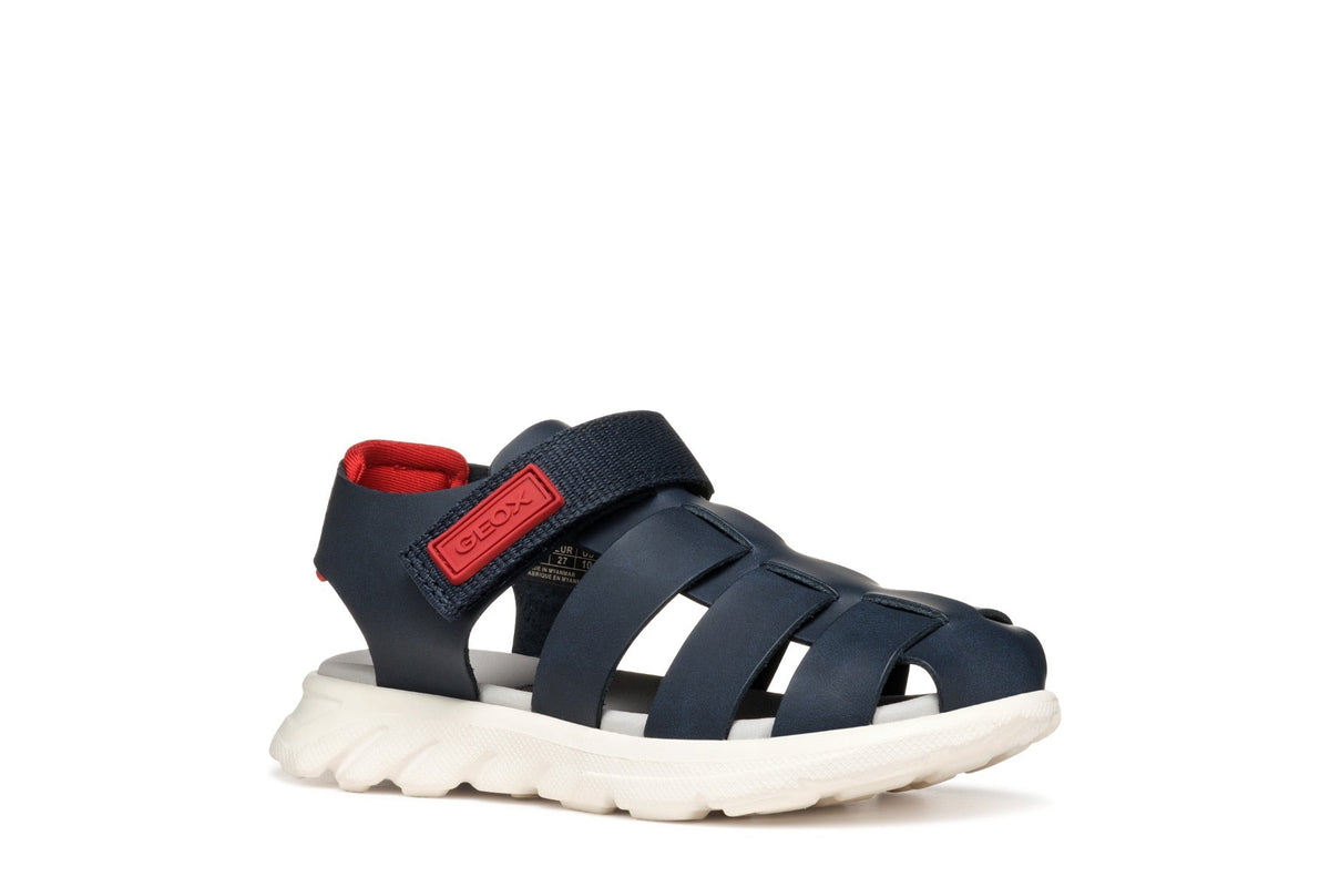 Geox sandale baieti 28-33 Airadyum Navy/Red