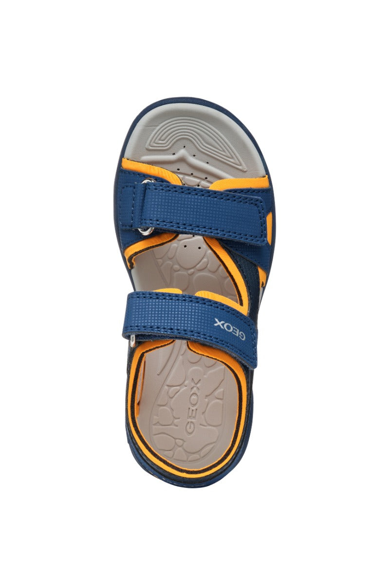 Geox sandale baieti 28-33 Vaniett Navy/Orange