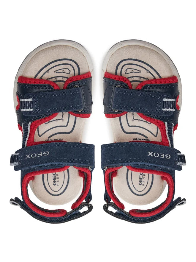 Geox sandale baieti Alben 26-27 Navy/Red