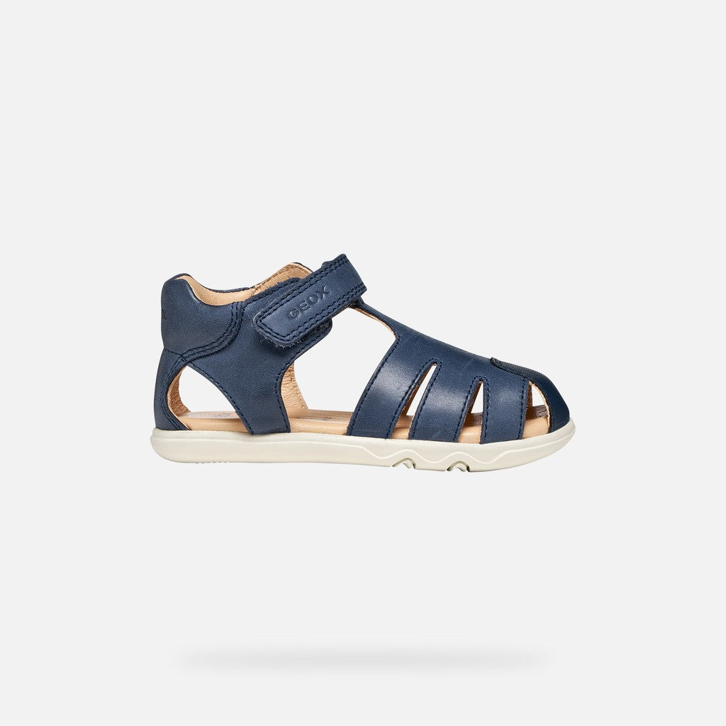 Geox sandale baieti Barefoot Steppieup Baby 20-27 Navy Imagine secundară a produsului