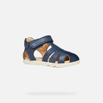 Geox sandale baieti Barefoot Steppieup Baby 20-27 Navy