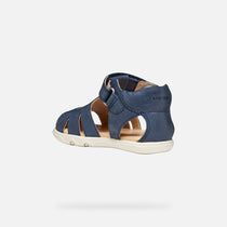 Geox sandale baieti Barefoot Steppieup Baby 20-27 Navy
