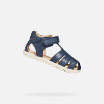 Geox sandale baieti Barefoot Steppieup Baby 20-27 Navy