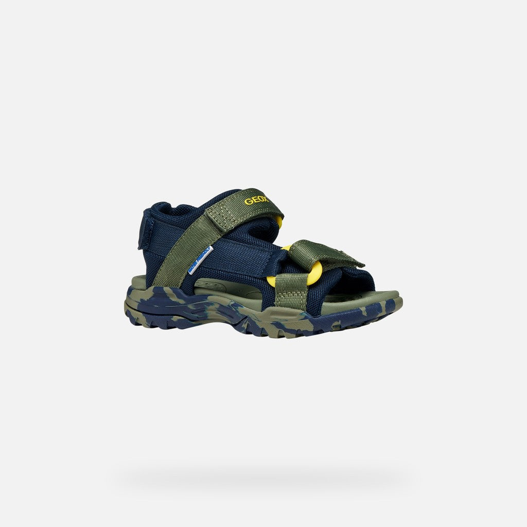 Geox sandale baieti Borealis Junior 26-34 Navy/Military Imagine principală a produsului