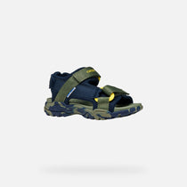 Geox fiú szandál Borealis Junior 26-34 sötétkék/katonai