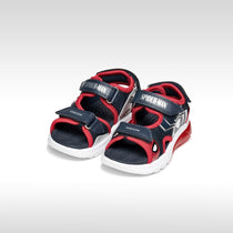 Geox sandale baieti cu LED Ciberdron 26-34 Spider-Man Navy/Red