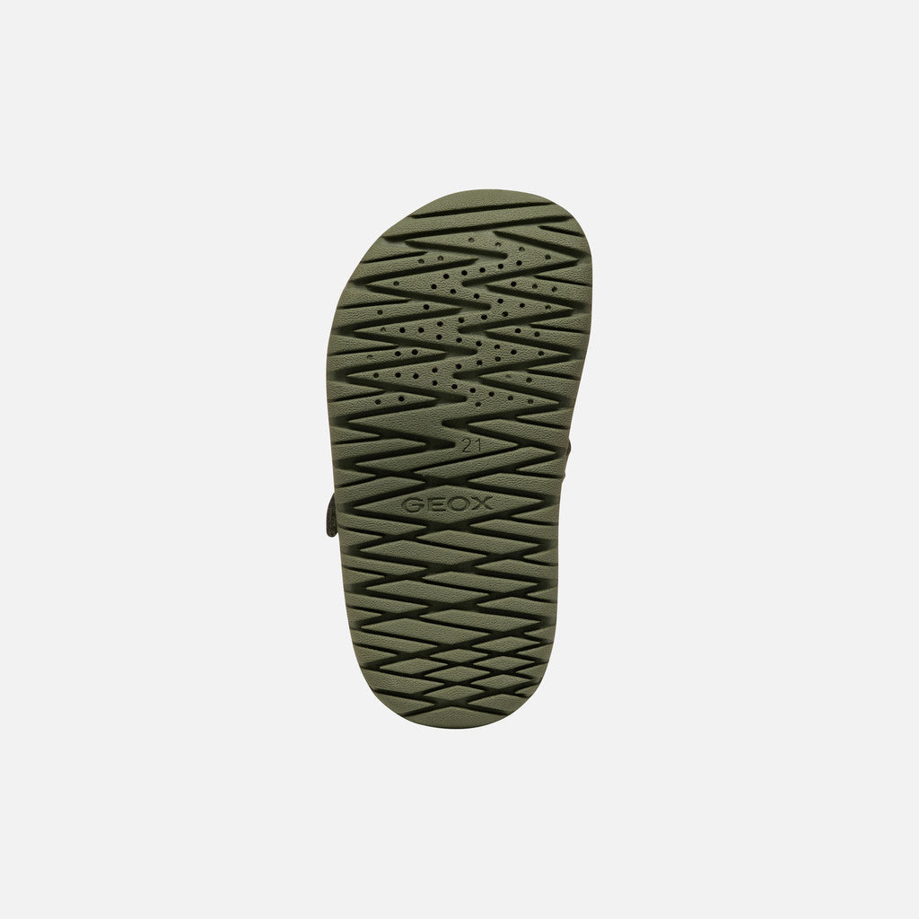 Geox sandale baieti Fusbetto 20-27 Sage