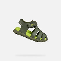 Geox sandale baieti Fusbetto 20-27 Sage