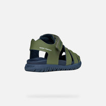 Geox sandale baieti Fusbetto Baby Quick Dry Water-resistant 20-27 Sage/Navy