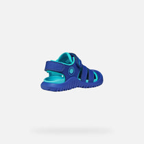 Geox sandale baieti Fusbetto Pro Junior Quick Dry Water-resistant 26-34 Royal/Light Blue