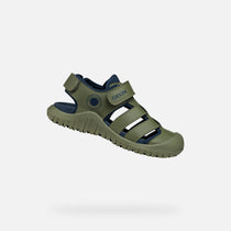 Geox sandale baieti Fusbetto Pro Junior Quick Dry Water-resistant 26-34 Sage/Navy