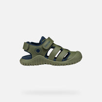 Geox sandale baieti Fusbetto Pro Junior Quick Dry Water-resistant 26-34 Sage/Navy
