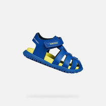 Geox sandale baieti Fusbetto Water-friendly Quick Dry Water-resistant 20-27 Royal/Lime