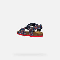 Geox sandale baieti Ghita 26-34 Superman Navy/Red