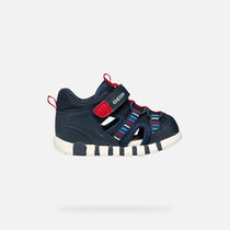 Geox sandale baieti Iupidoo Baby 18-26 Navy/Red