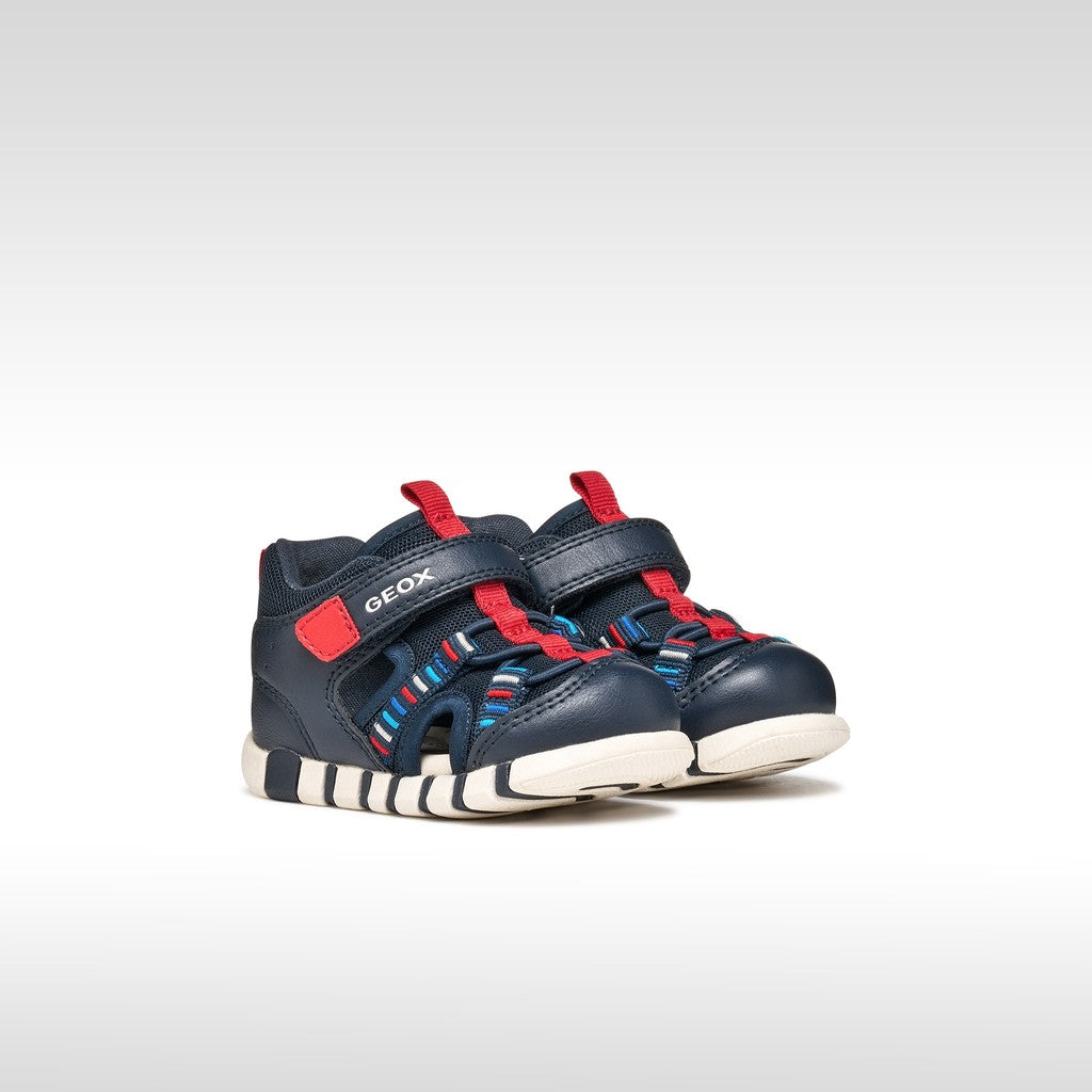 Geox sandale baieti Iupidoo Baby 18-26 Navy/Red