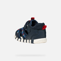 Geox sandale baieti Iupidoo Baby 18-26 Navy/Red