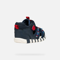 Geox sandale baieti Iupidoo Baby 18-26 Navy/Red