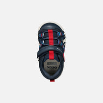 Geox sandale baieti Iupidoo Baby 18-26 Navy/Red