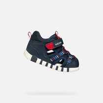 Geox sandale baieti Iupidoo Baby 18-26 Navy/Red
