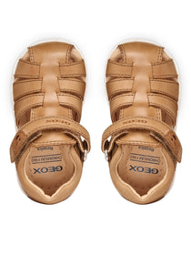Geox sandale baieti Macchia Baby 18-26 Whisky