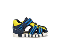 Geox sandale baieti WATER FRIENDLY 18-26 Iupidood Navy/Fluo Yellow