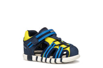 Geox sandale baieti WATER FRIENDLY 18-26 Iupidood Navy/Fluo Yellow