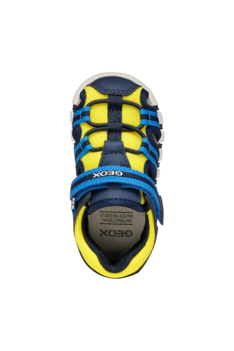 Geox sandale baieti WATER FRIENDLY 18-26 Iupidood Navy/Fluo Yellow