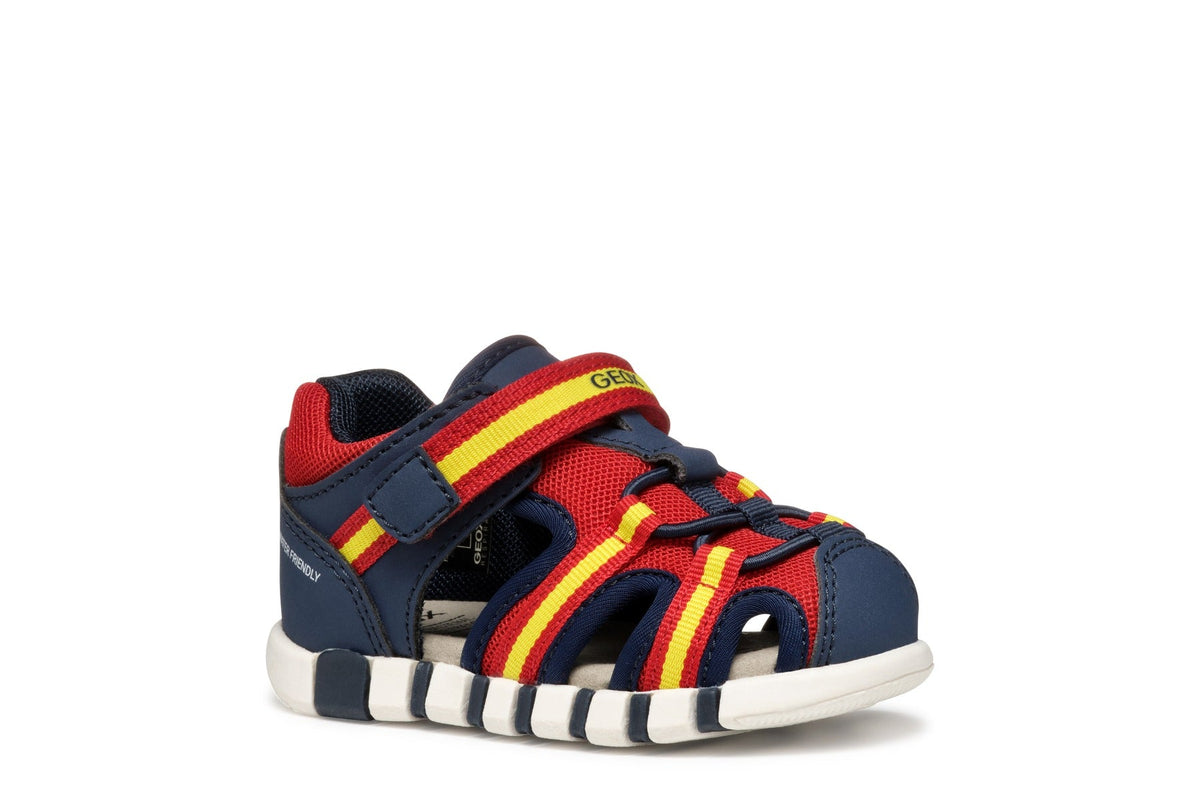 Geox sandale baieti WATER FRIENDLY 18-26 Iupidood Navy/Red Imagine principală a produsului
