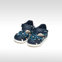 Geox sandale baieti Zapito Baby 18-26 Dark Navy/White cu tren