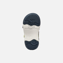 Geox sandale baieti Zapito Baby cu varf deschis 18-26 Pistachio/Navy cu ancora