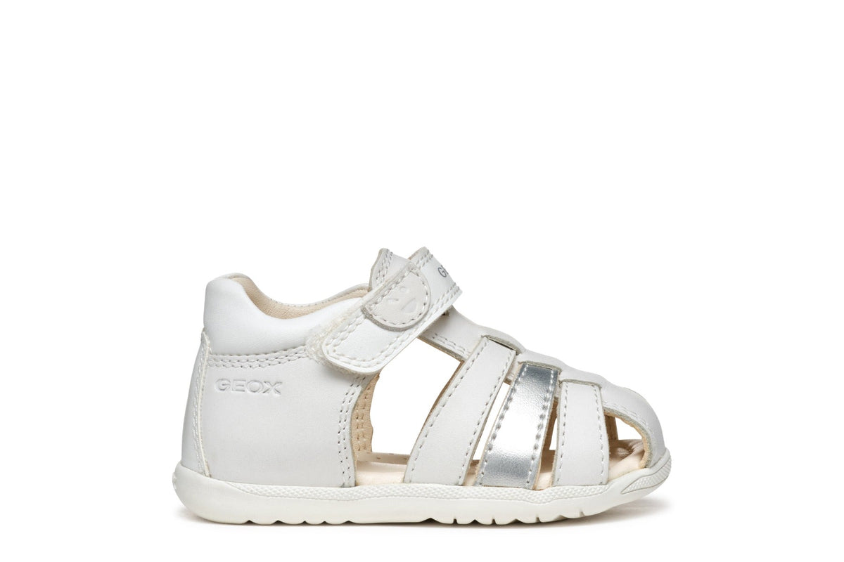 Geox sandale fete 18-26 Macchia White/Silver