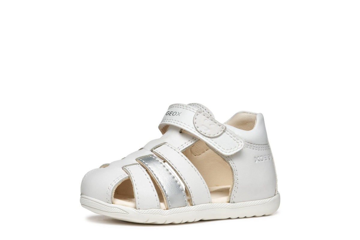 Geox sandale fete 18-26 Macchia White/Silver