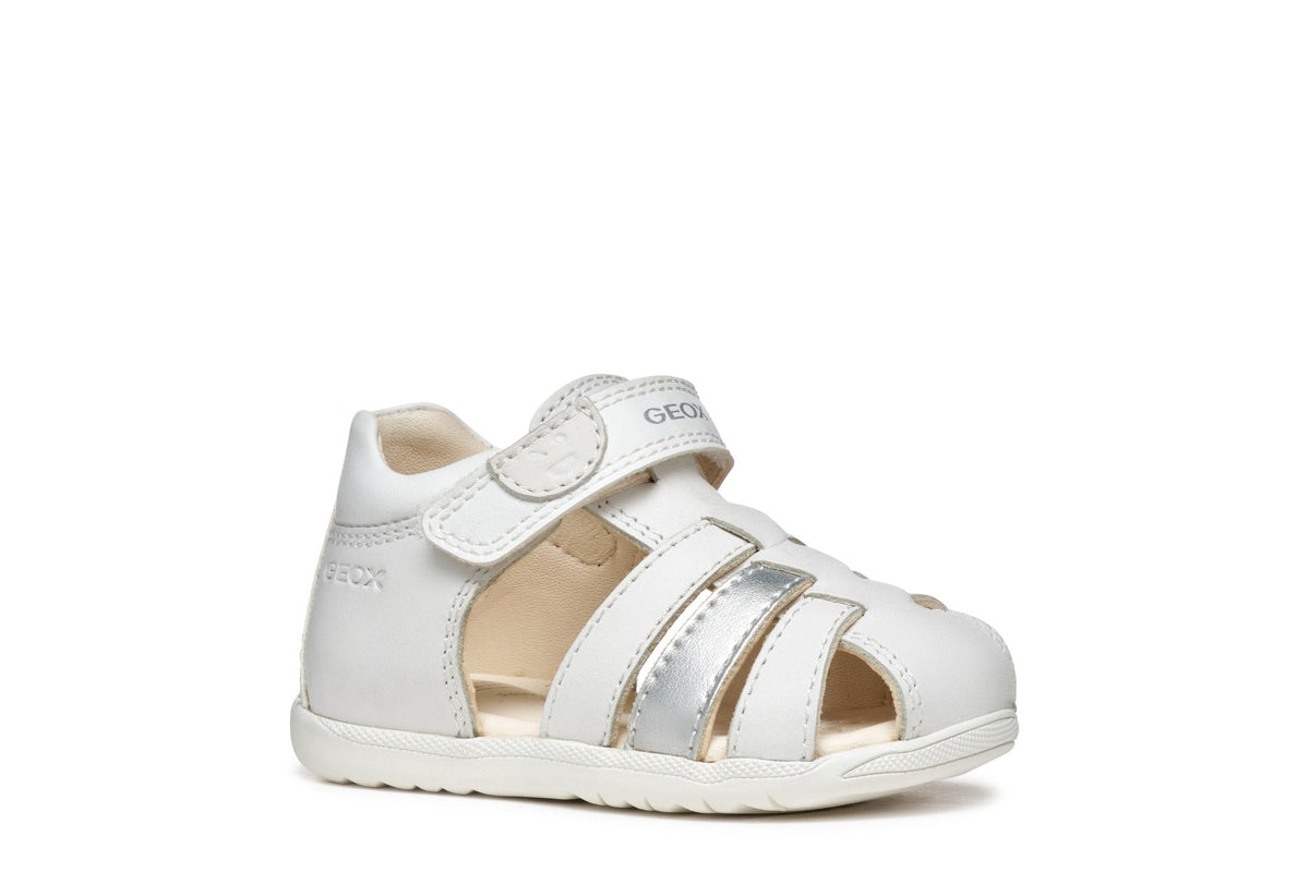 Geox sandale fete 18-26 Macchia White/Silver