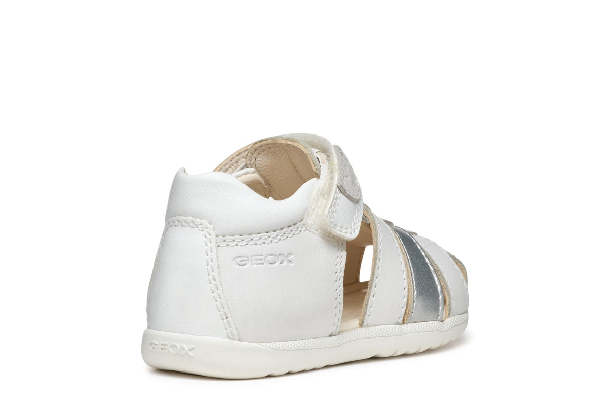 Geox sandale fete 18-26 Macchia White/Silver