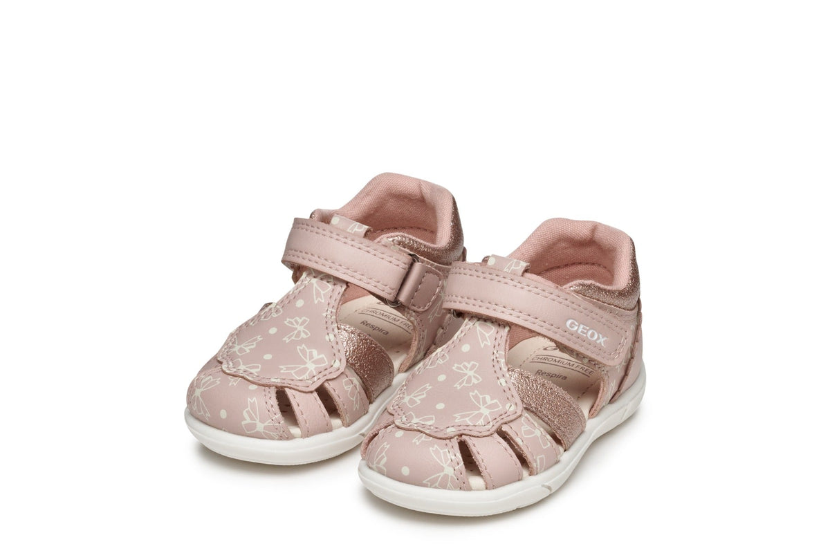 Geox sandale fete 18-26 Zapito Light Rose cu fundite