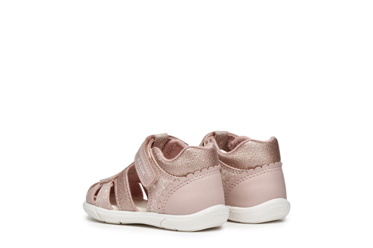 Geox sandale fete 18-26 Zapito Light Rose cu fundite